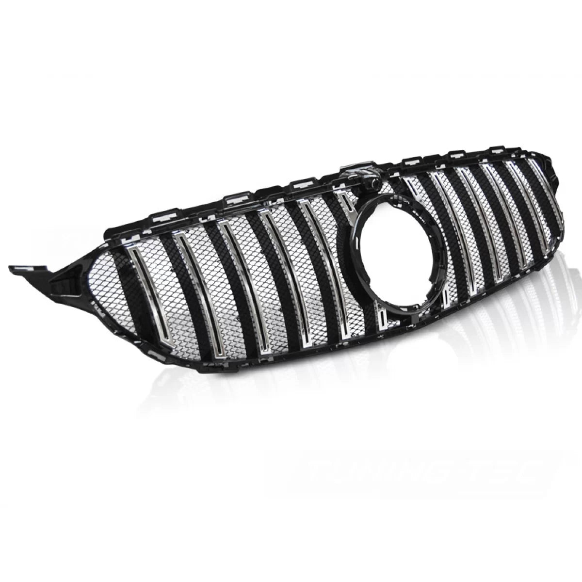 Griglia Sportiva Nero Cromato Anteriore Mercedes W205 18