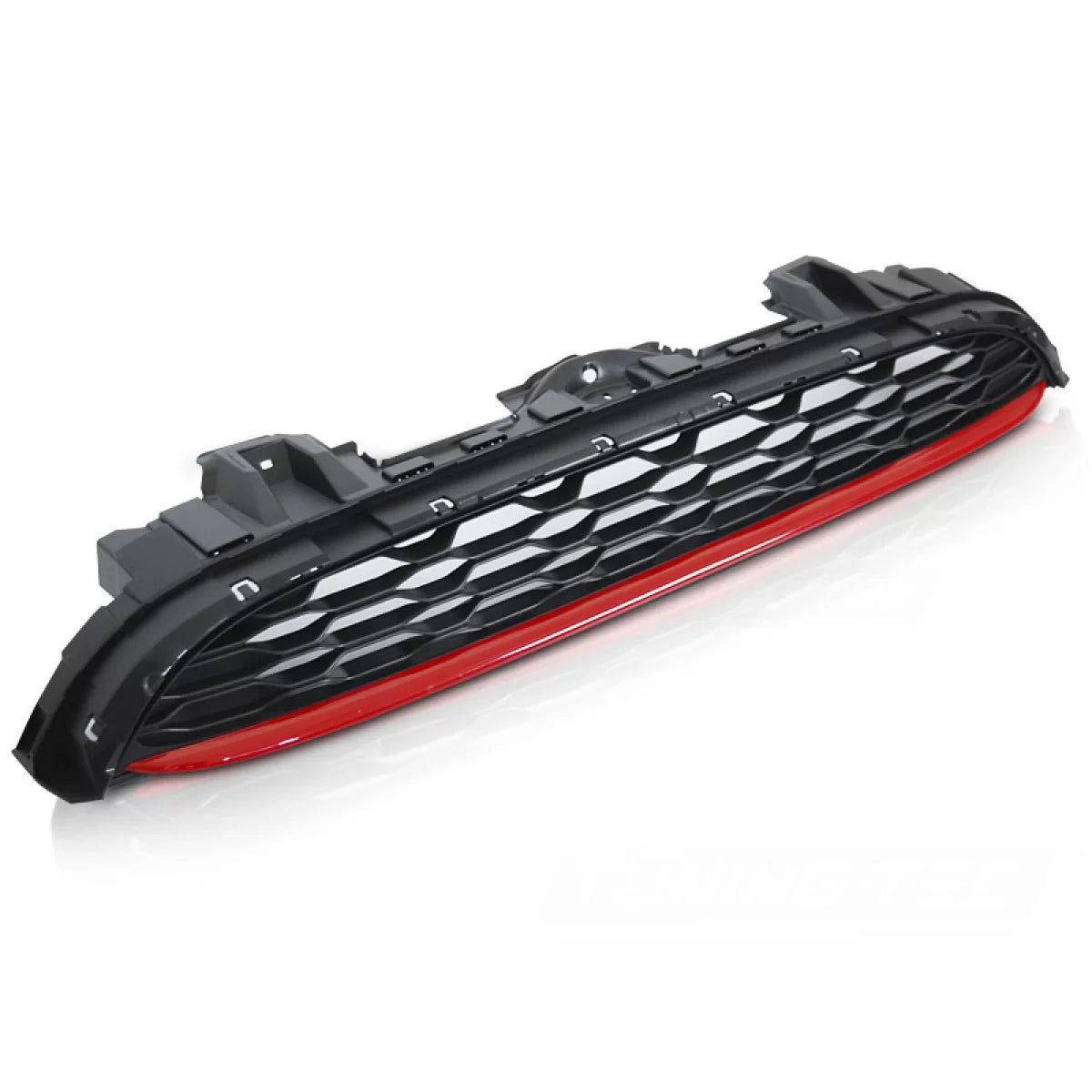 Griglia Sportiva Nera Rossa Anteriore per Mini Cooper F55 F56 F57 14-21