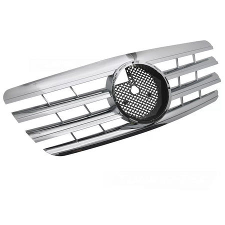 Griglia Sportiva Cromata Anteriore per Mercedes W210 99-02 S210 99-03