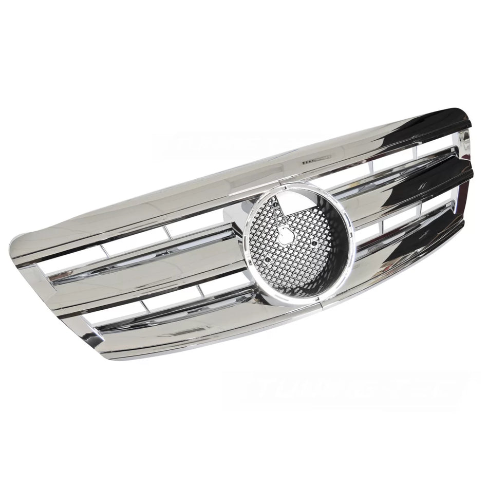Griglia Sportiva Cromata Anteriore per Mercedes W220 02-05