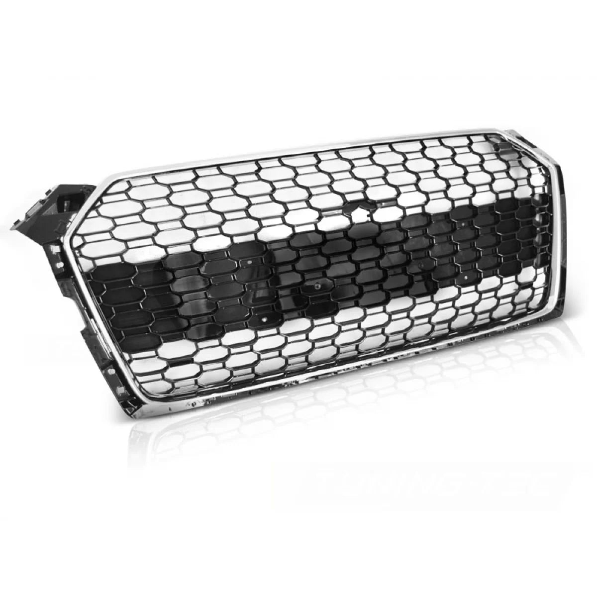 Griglia Sportiva Cromata Nera Lucida per Audi A5 16-19