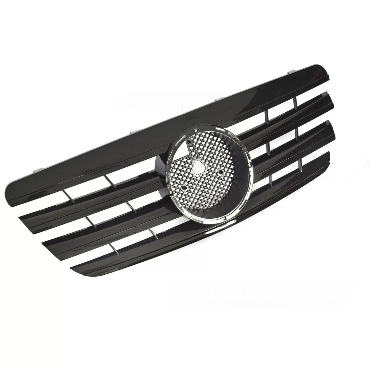 Griglia Sportiva Lucida Anteriore per Mercedes W210 99-02 S210 99-03