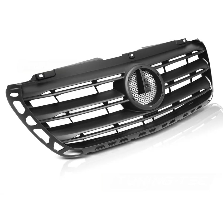 Griglia Sportiva Nera Opaca Anteriore per Mercedes Sprinter W907 18