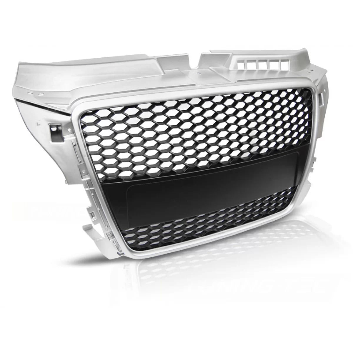 Griglia Sportiva Argento Anteriore per Audi A3 8P Sport 04-12