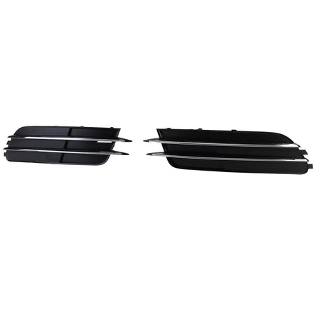 Griglia Cromata Paraurti Anteriore Audi A6 C7 4G 10-14 Senza S-line