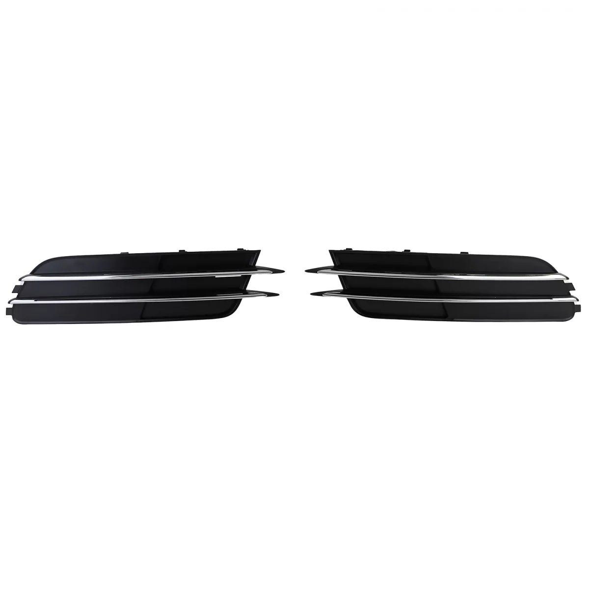 Griglia Cromata Paraurti Anteriore Audi A6 C7 4G 10-14 Senza S-line
