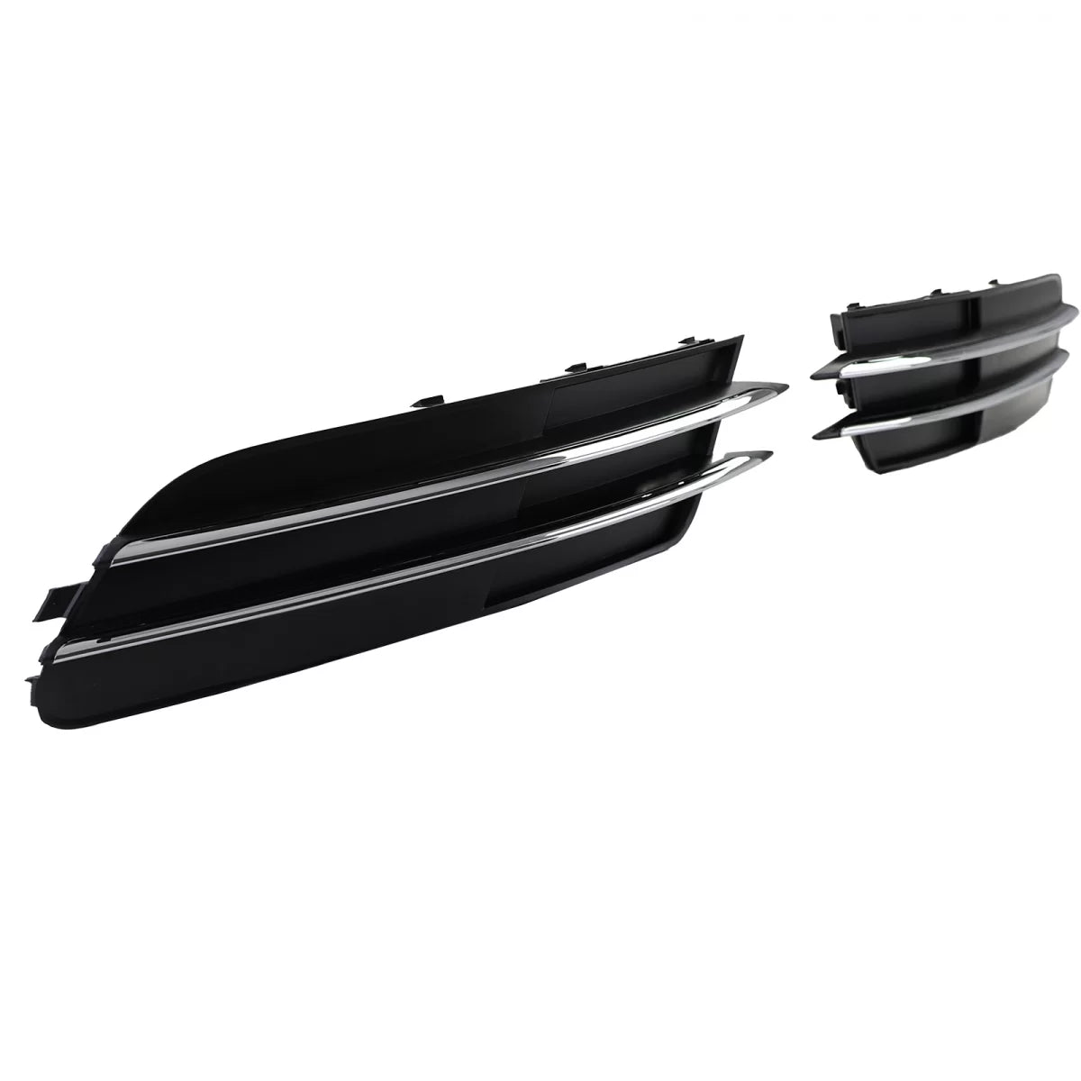 Griglia Cromata Paraurti Anteriore Audi A6 C7 4G 10-14 Senza S-line