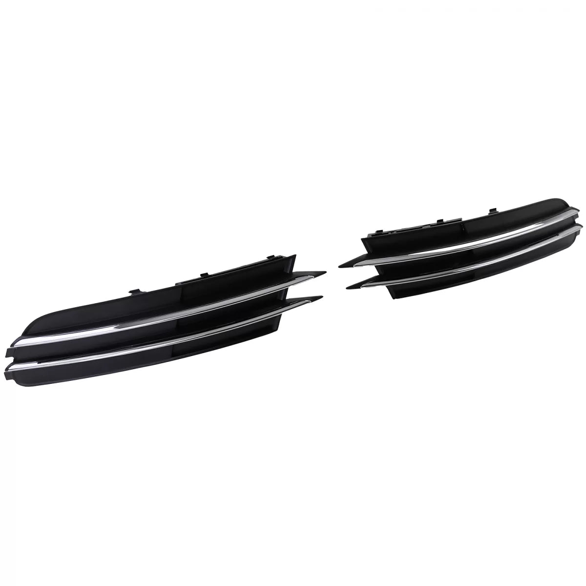 Griglia Cromata Paraurti Anteriore Audi A6 C7 4G 10-14 Senza S-line