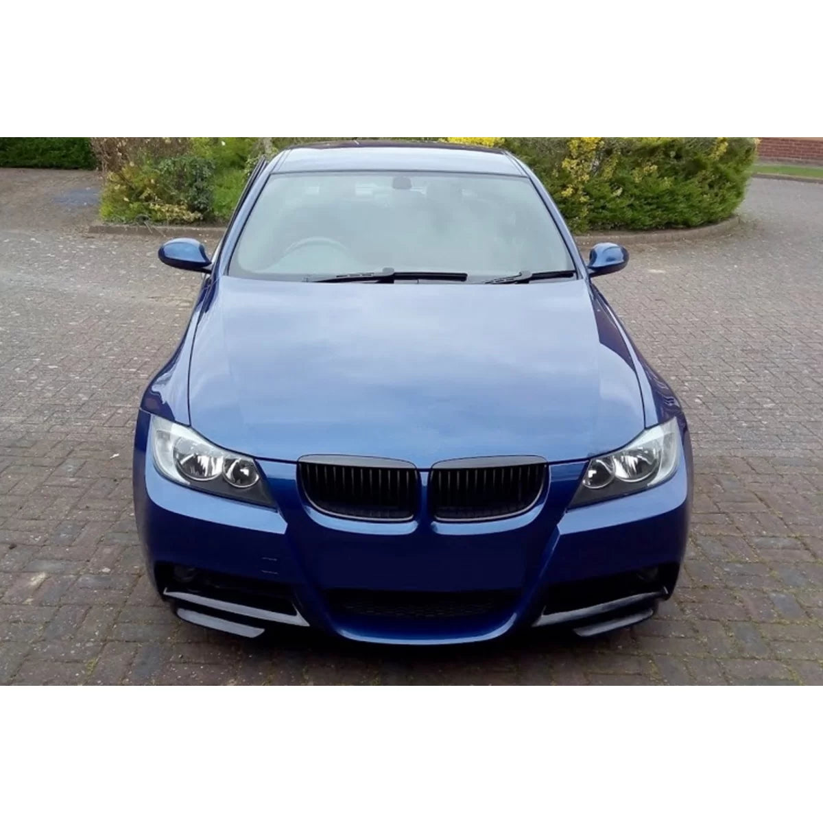 Splitter Anteriore M Technik Non Verniciato per BMW Serie 3 E90 2005-2008