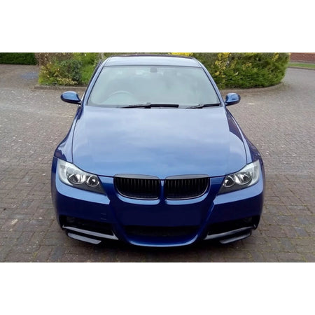 Splitter Anteriore M Technik Non Verniciato per BMW Serie 3 E90 2005-2008