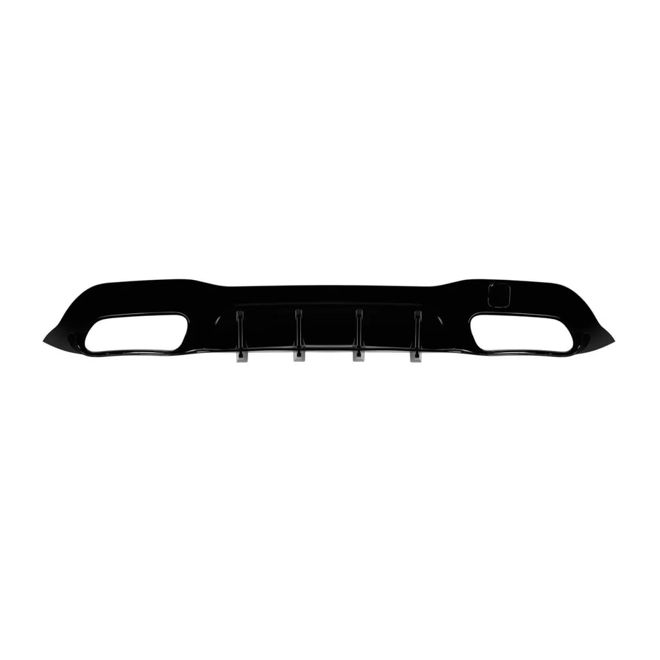 Diffusore Posteriore GT63S con Terminali Neri per Mercedes a Design GT X290