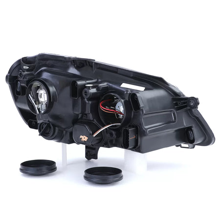 Faro Anteriore Sinistro Nero GTI Cup per Volkswagen Polo 9N3 2005-2009