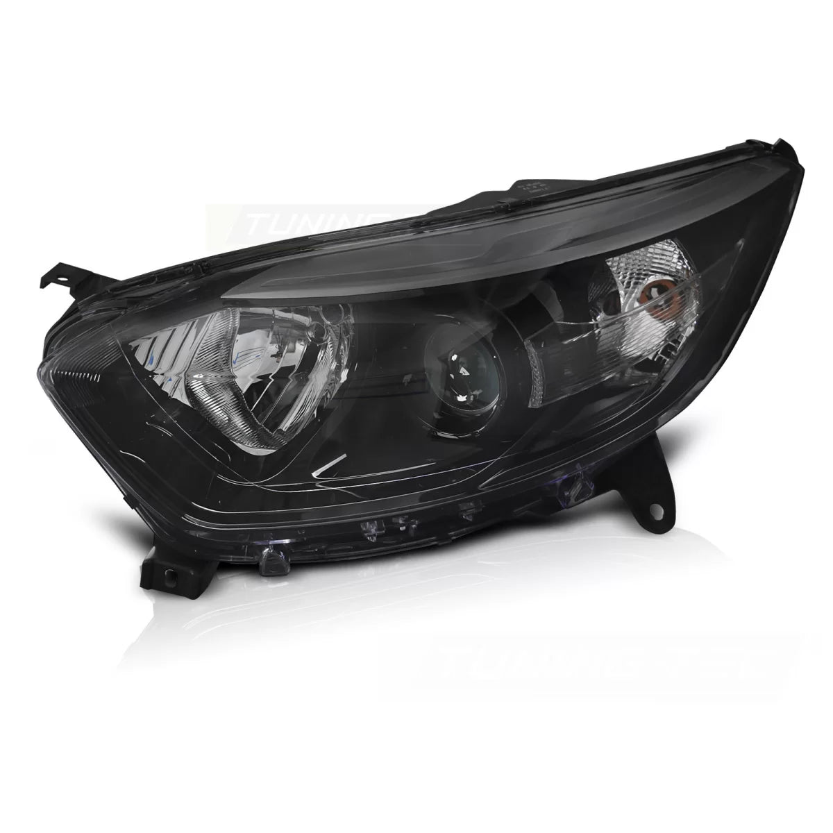 Faro Anteriore Sinistro Nero per Renault Captur I 13-17