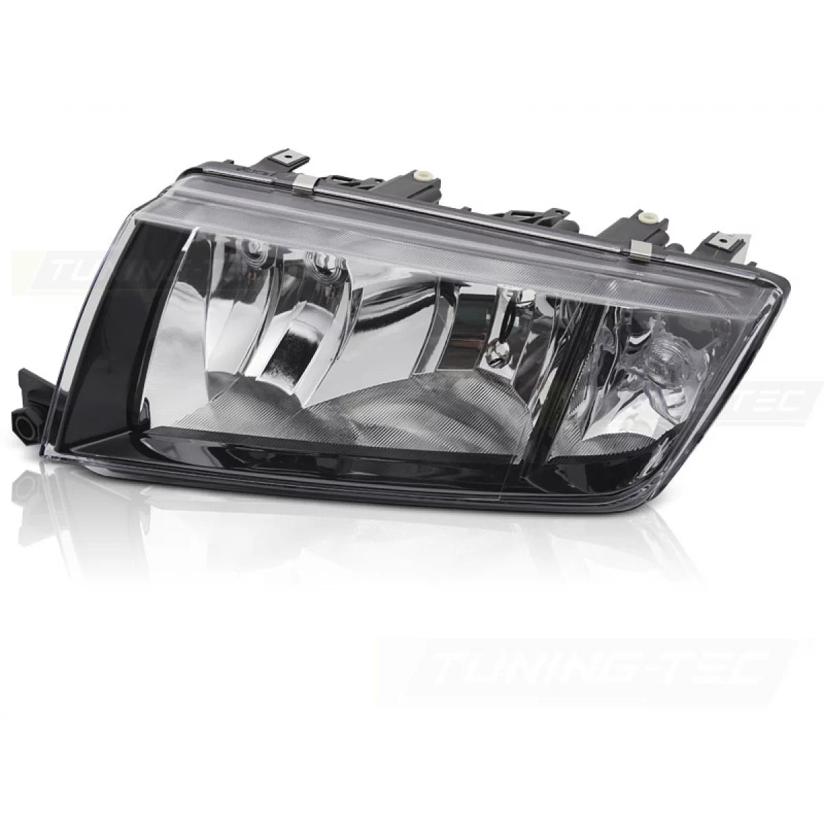 Faro Anteriore Sinistro Nero per Skoda Fabia 99-07