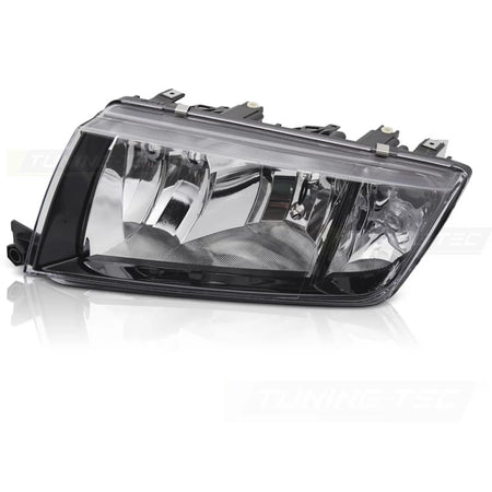 Faro Anteriore Sinistro Nero per Skoda Fabia 99-07