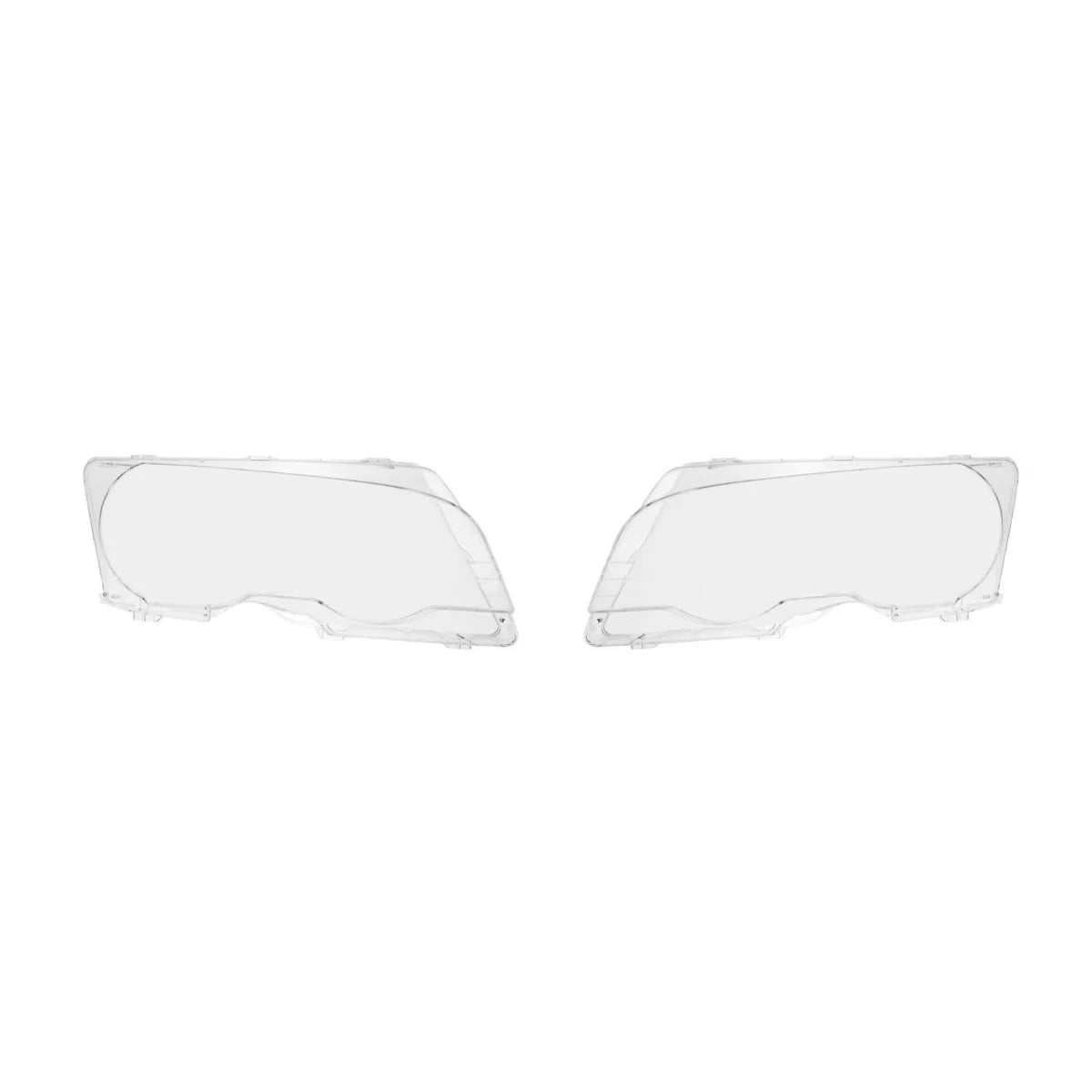 Fari Vetro Anteriore Sinistro e Destro per BMW Serie 3 E46 Coupe Cabrio