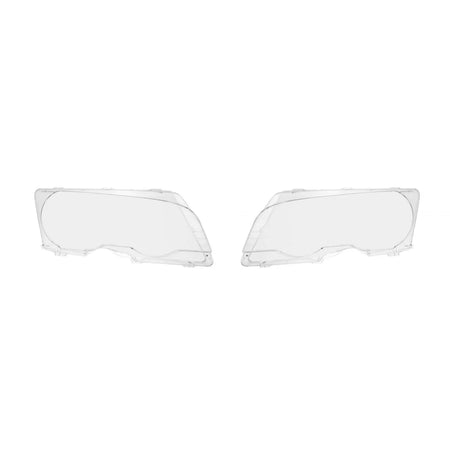 Fari Vetro Anteriore Sinistro e Destro per BMW Serie 3 E46 Coupe Cabrio