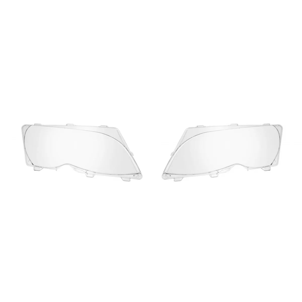 Fari Vetro Anteriore Sinistro e Destro per BMW Serie 3 E46 2001-2005