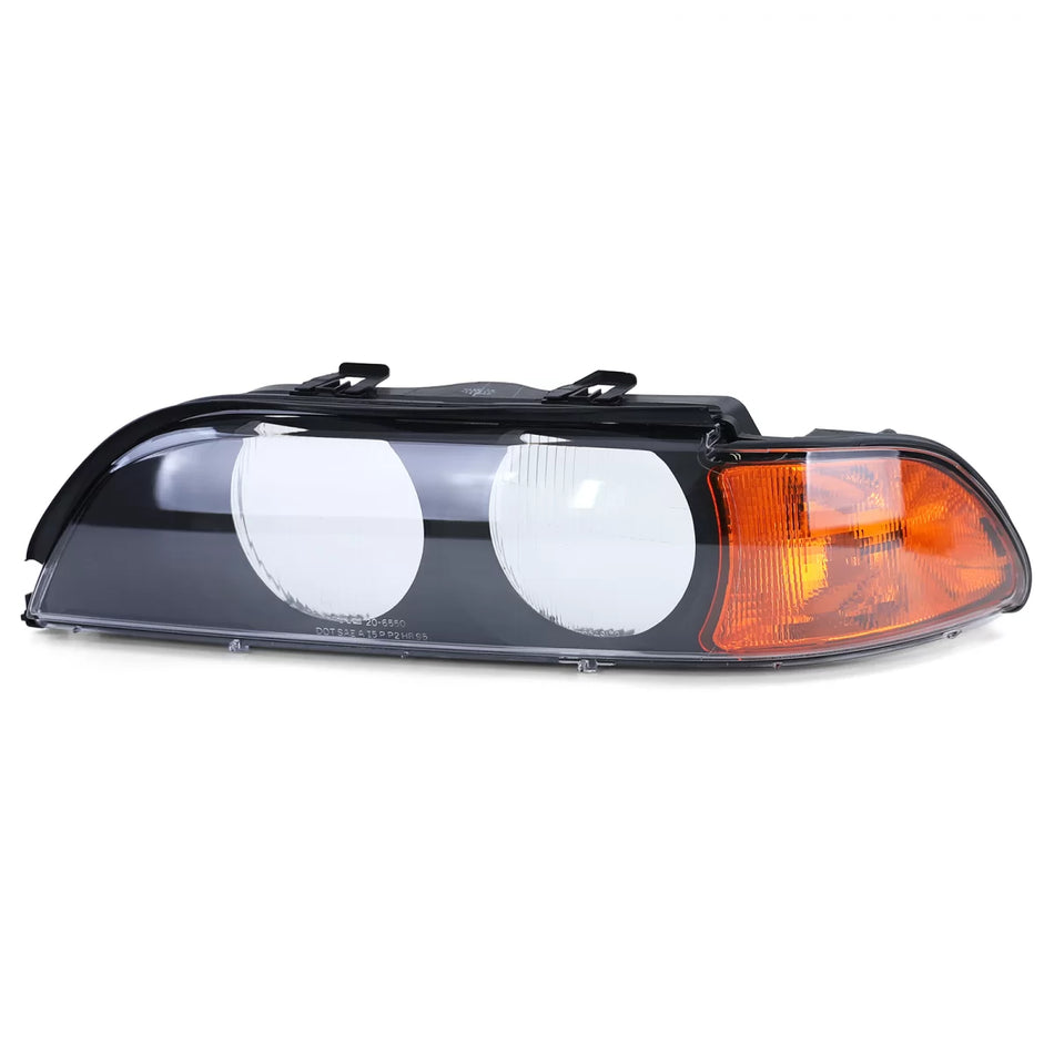 Faro Anteriore Sinistro Vetro per BMW E39 95-04 Berlina Station