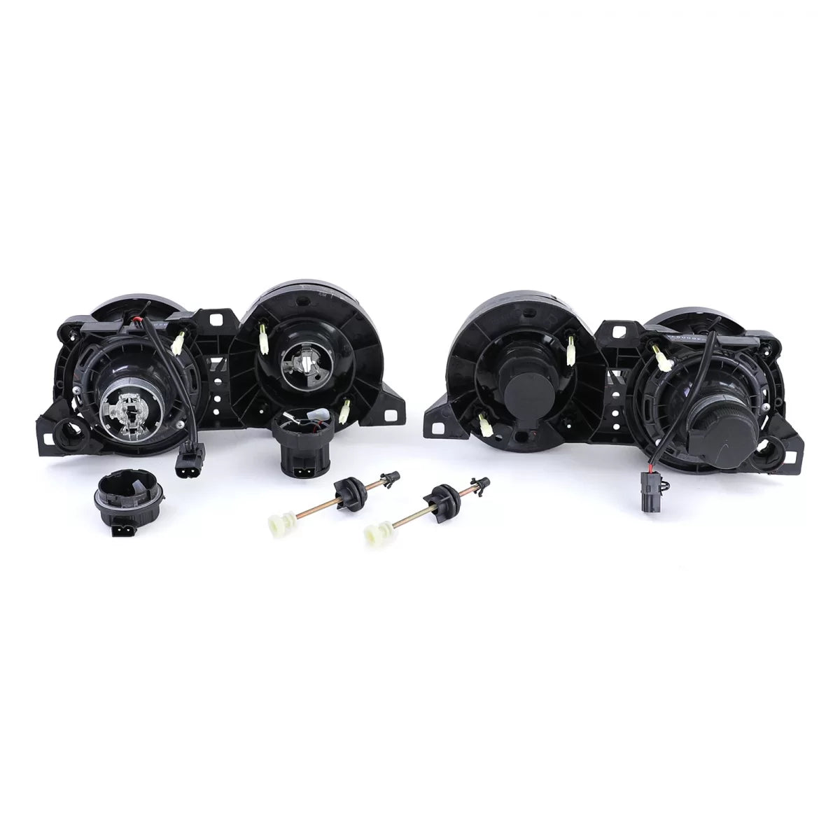 Fari Anteriori Neri Fumé per BMW Serie 3 E30 87-93