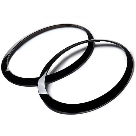 Anelli Coprifari Lucido Nero per Mini Cooper F55 F56 F57 2014-2018
