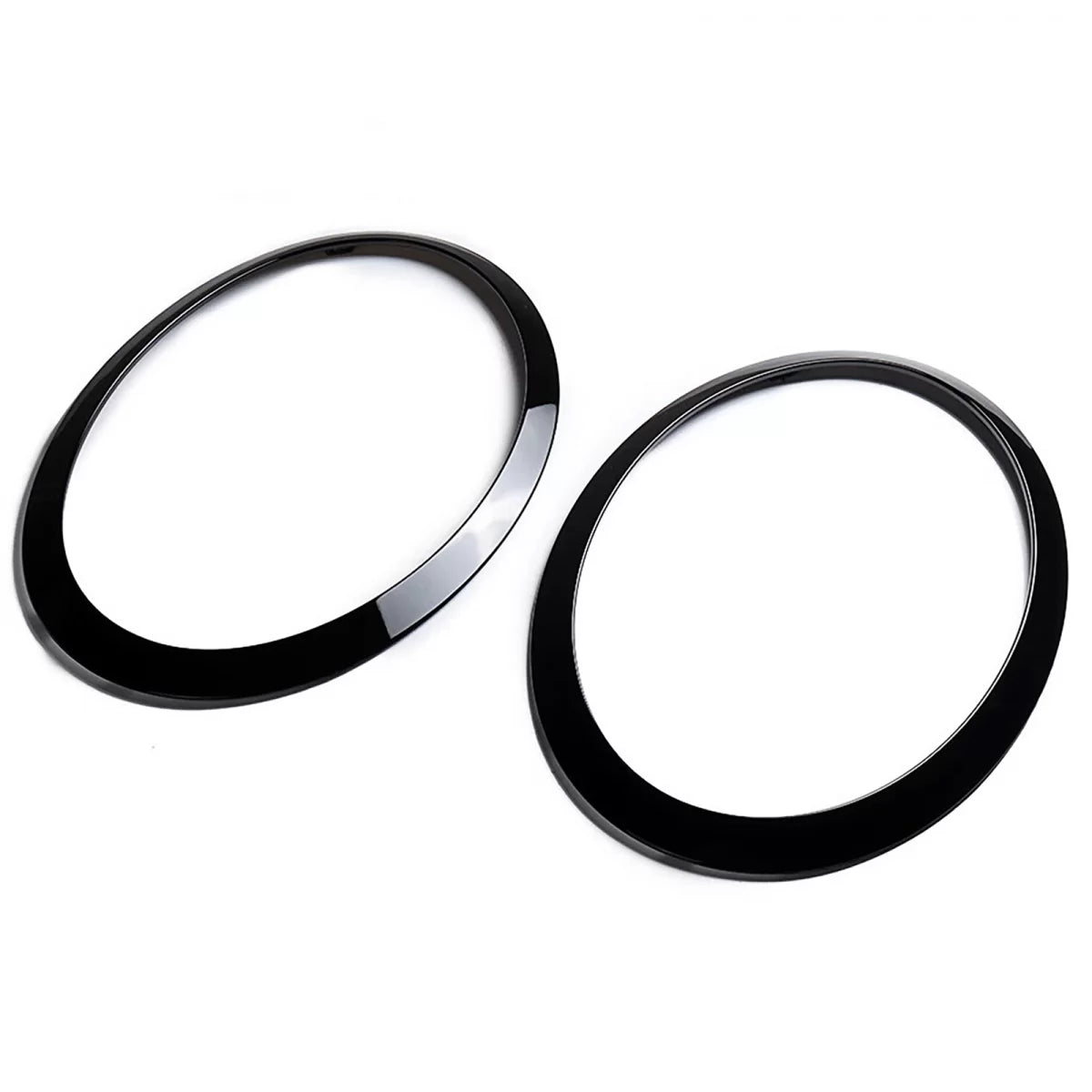 Anelli Coprifari Lucido Nero per Mini Cooper F55 F56 F57 2014-2018