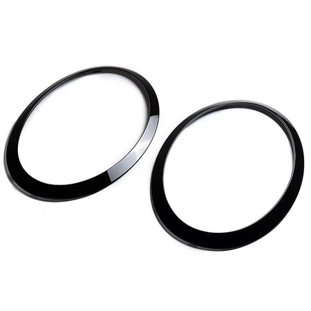 Anelli Coprifari Lucido Nero per Mini Cooper F55 F56 F57 2014-2018