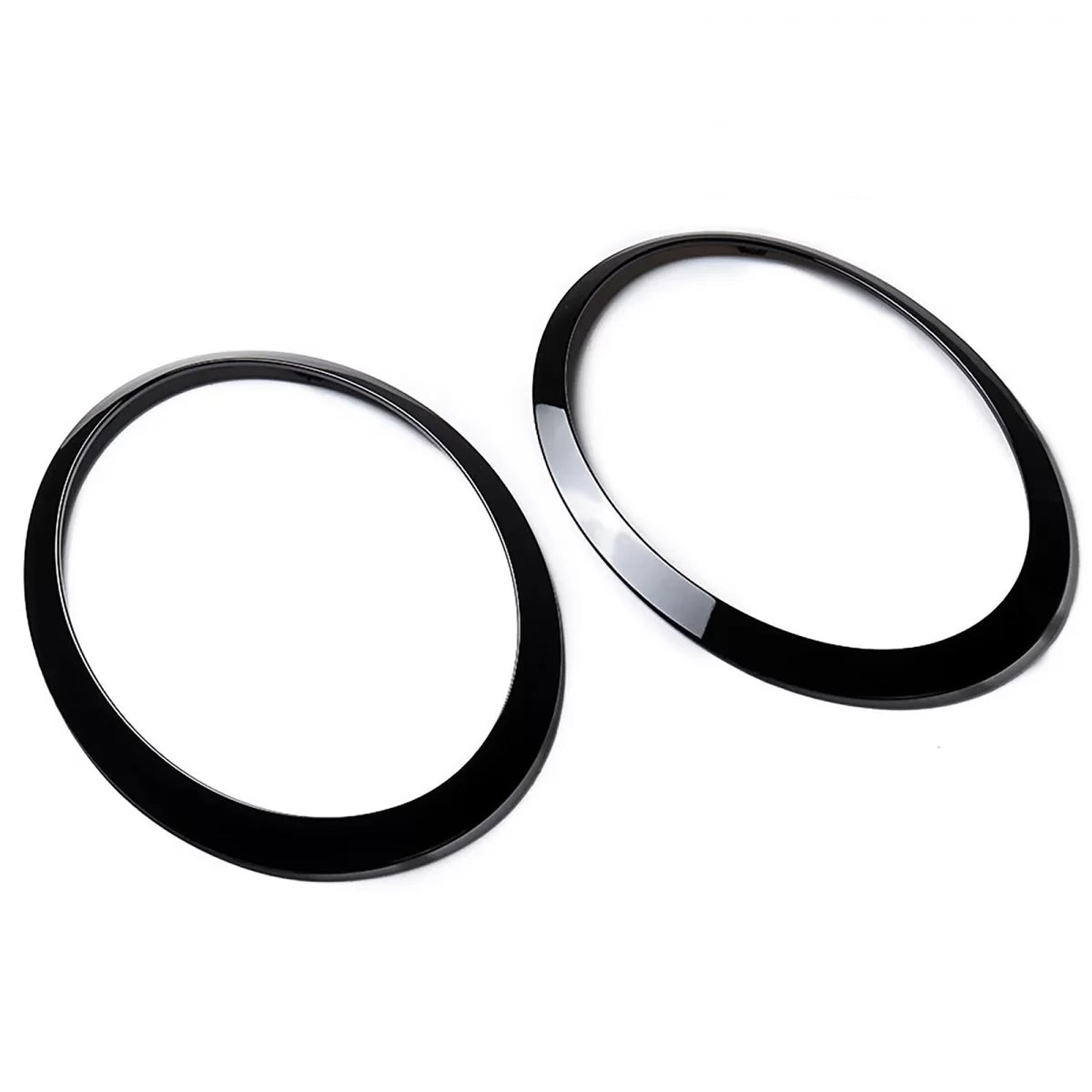 Anelli Coprifari Lucido Nero per Mini Cooper F55 F56 F57 2014-2018