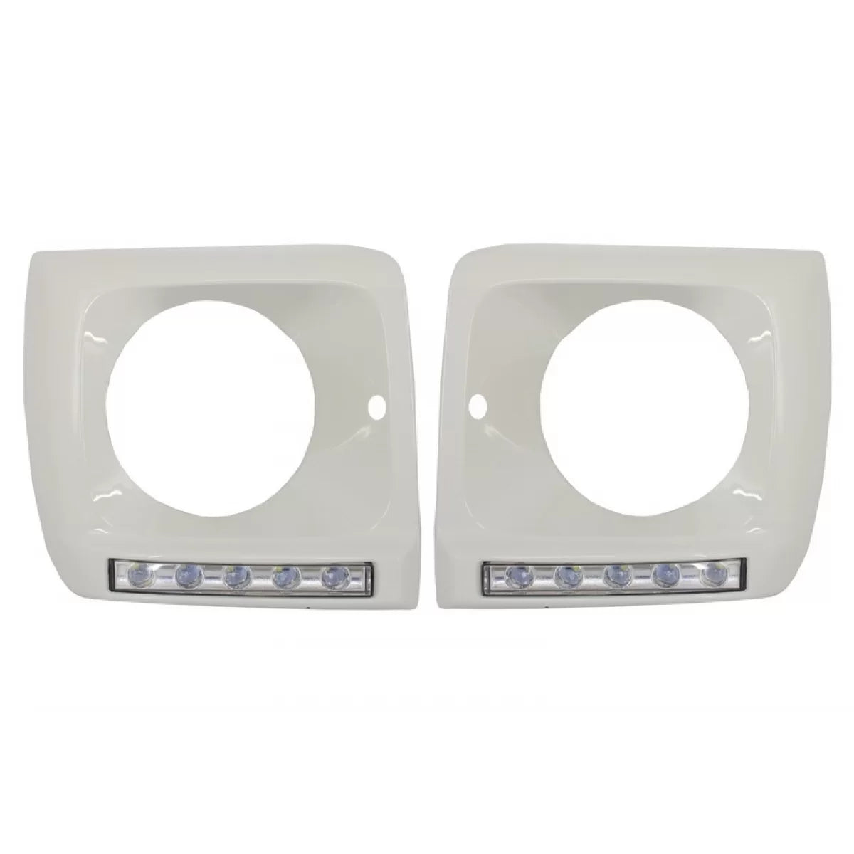 Fari Anteriore Bi-xenon Neri con LED DRL per Mercedes Classe G W463 1989-2012