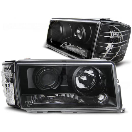 Fari Neri Anteriori per Mercedes W201 190 12.82-05.93