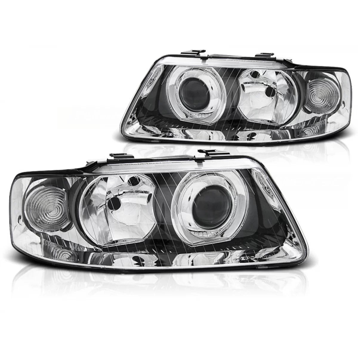 Fari Cromati Anteriori per Audi A3 09.00-05.03