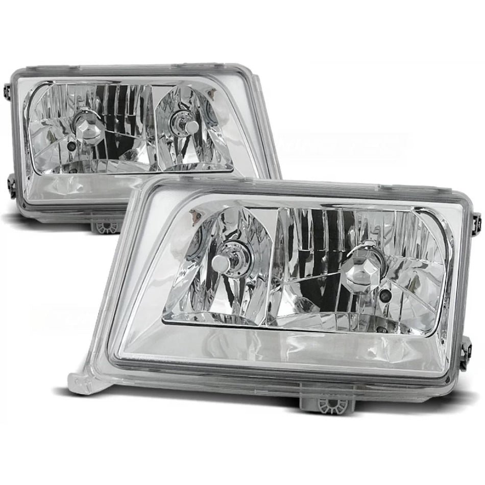 Fari Cromati Anteriori per Mercedes E-klasa W124 05.93-06.95