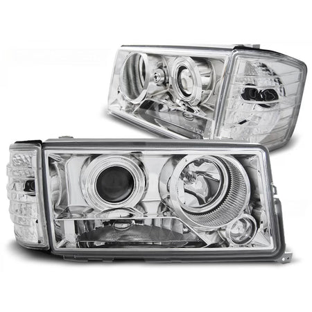 Fari Cromati Anteriori per Mercedes 190 W201 12.82-05.93