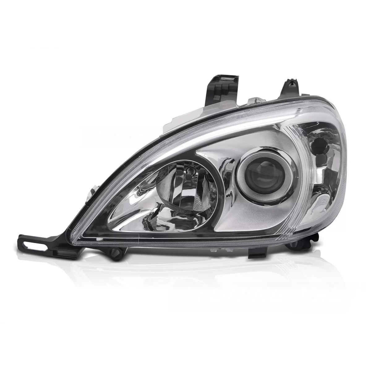 Fari Anteriore Sinistro Cromato per Mercedes W163 01-05