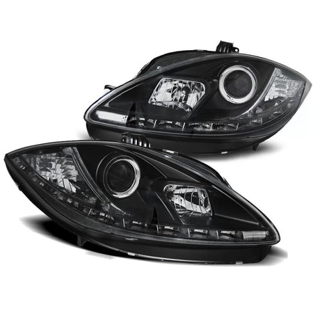 Fari Daylight Neri Anteriori per Seat Leon Altea 09-12