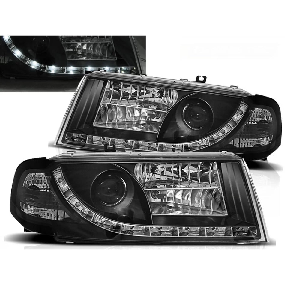 Fari Daylight Neri Anteriori per Skoda Octavia I 08.00-10