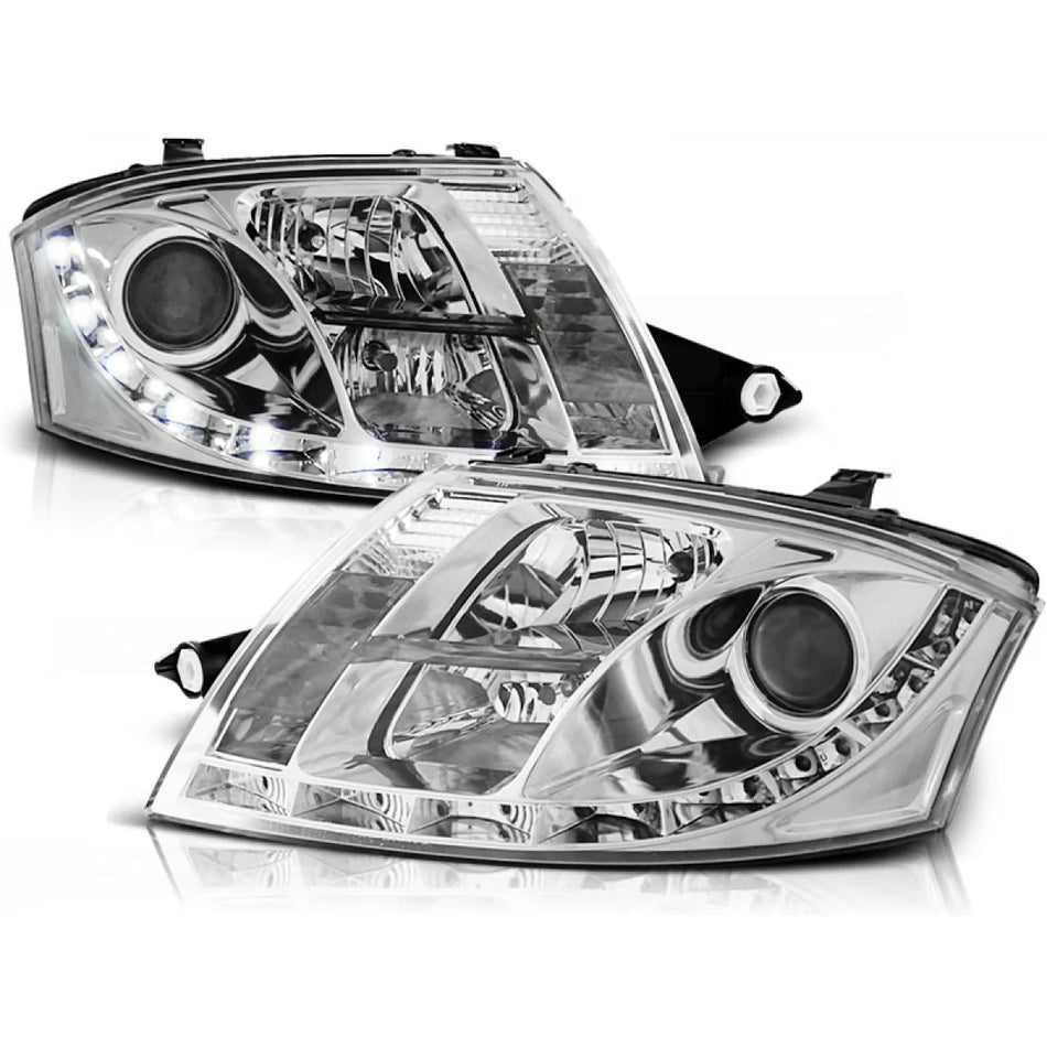 Fari Daylight Cromati Anteriori per Audi Tt 99-06