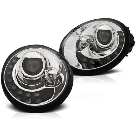 Fari Daylight Cromati Anteriori per Volkswagen New Beetle 10.98-05.05