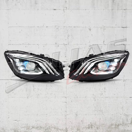 Fari Full LED Anteriori per Mercedes Classe S W222 Maybach 2013-2017 Facelift