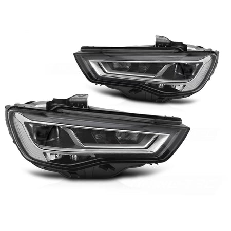 Fari Full LED con Luci Diurne Sequenziali per Audi A3 8V 2012-2016