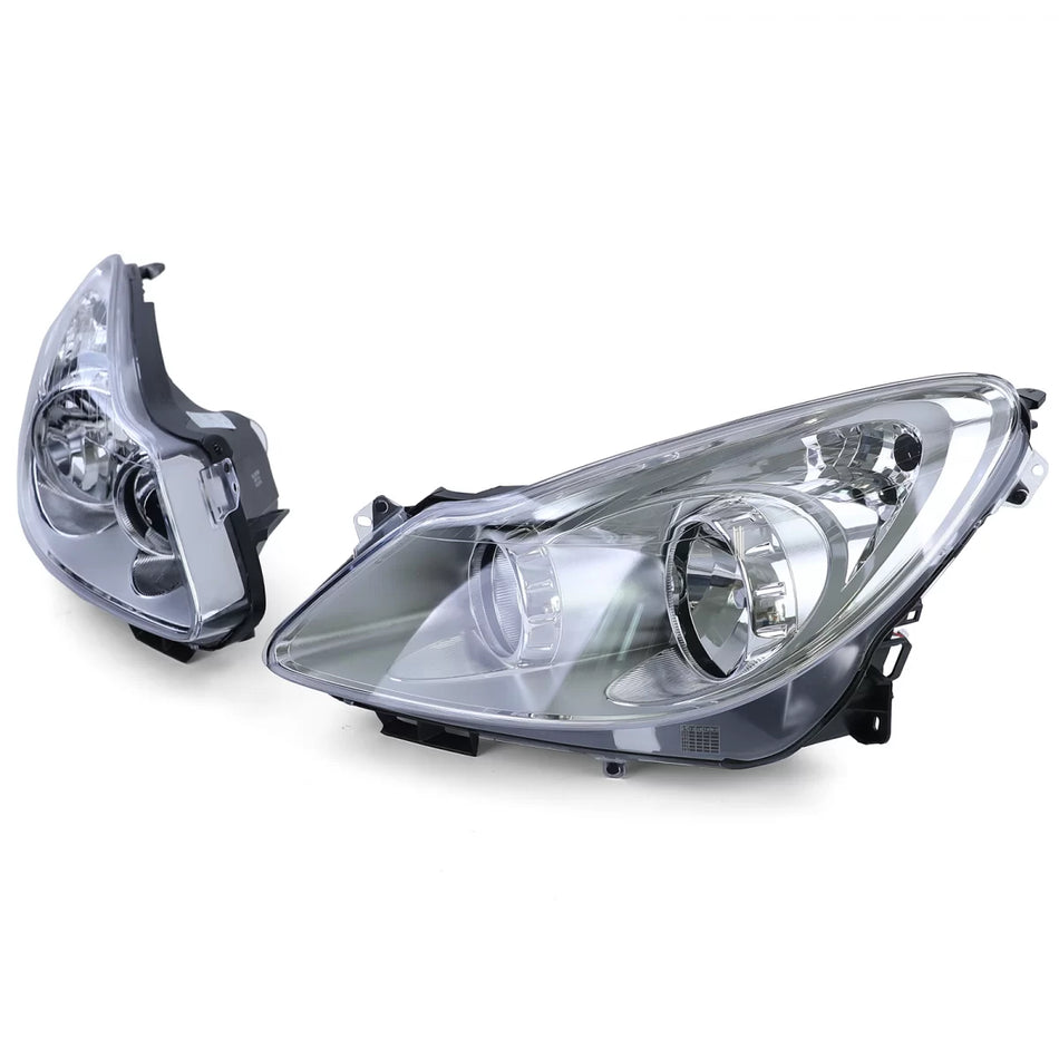 Fari Anteriori H1 H7 Dx Sx per Opel Corsa D 06-11
