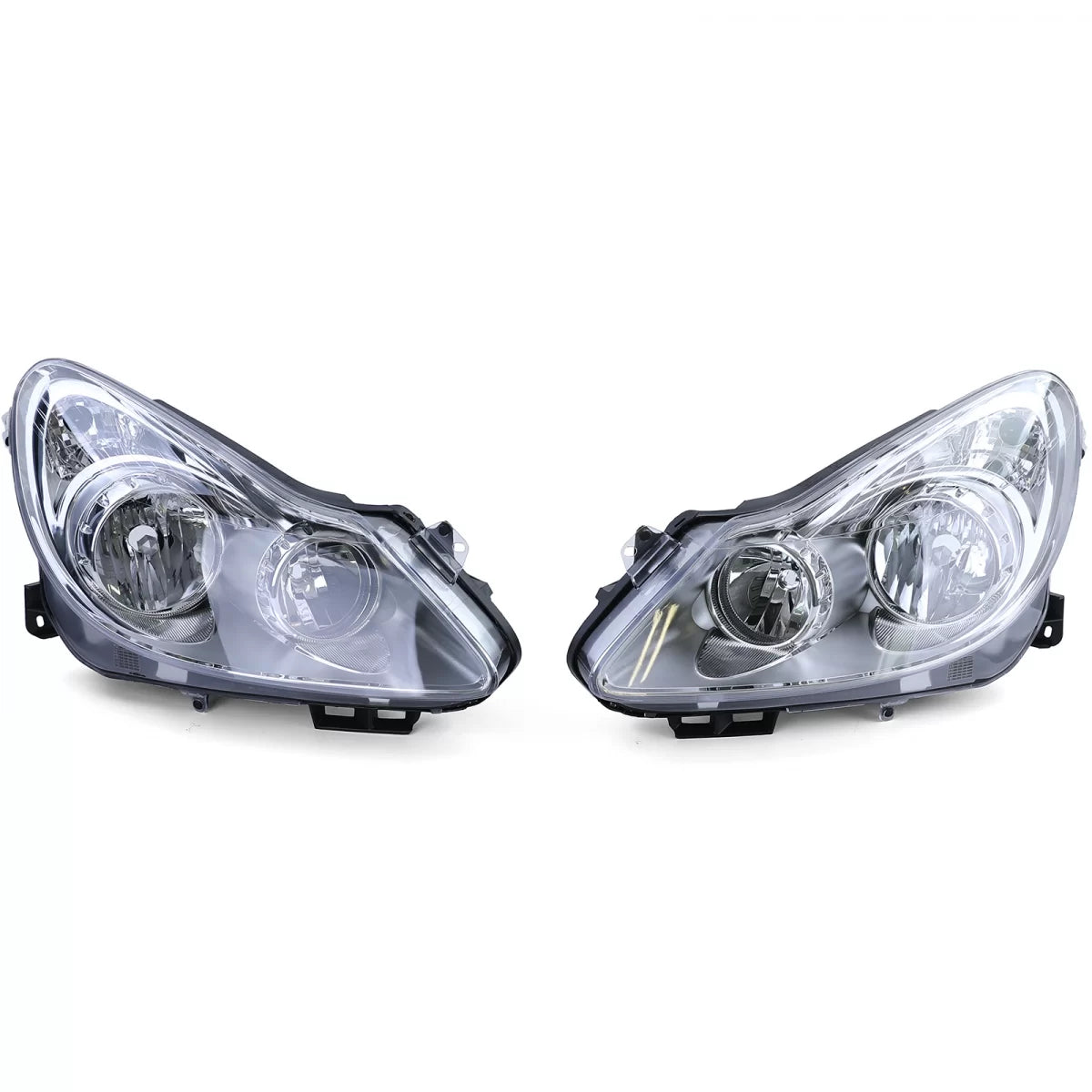 Fari Anteriori H1 H7 Dx Sx per Opel Corsa D 06-11