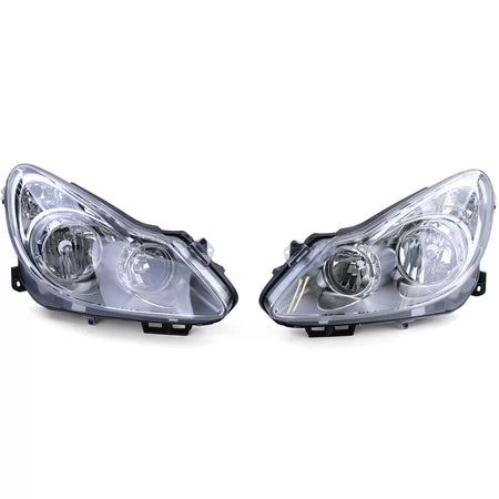 Fari Anteriori H1 H7 Dx Sx per Opel Corsa D 06-11