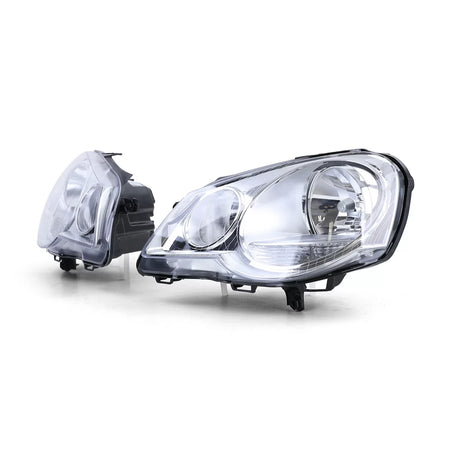 Fari H7 H1 con Motorino Regolazione Dx Sx per Volkswagen Polo 9N3 2005-2009