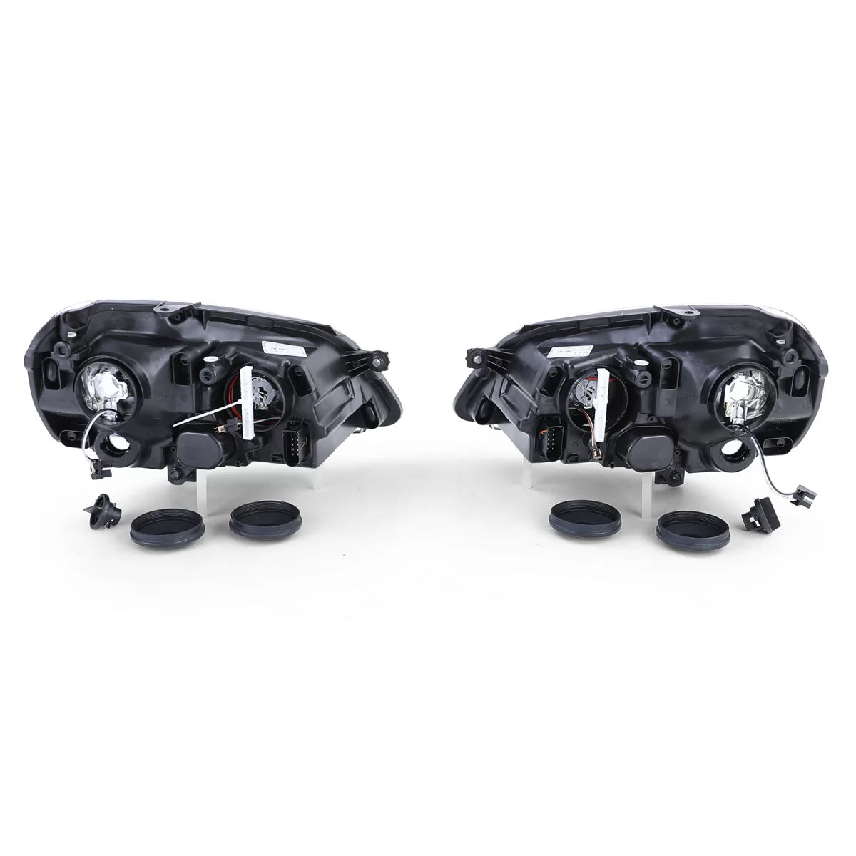 Fari H7 H1 con Motorino Regolazione Dx Sx per Volkswagen Polo 9N3 2005-2009