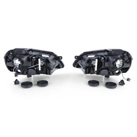 Fari H7 H1 con Motorino Regolazione Dx Sx per Volkswagen Polo 9N3 2005-2009