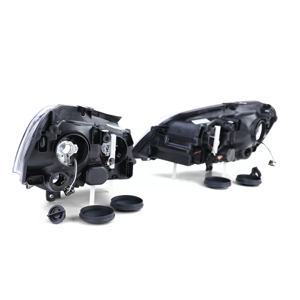 Fari H7 H1 con Motorino Regolazione Dx Sx per Volkswagen Polo 9N3 2005-2009