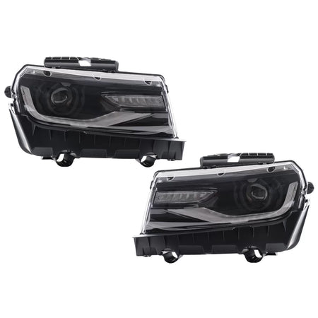 Fari LED con Luci Diurne e Frecce Dinamiche Anteriori per Chevrolet Camaro MK5