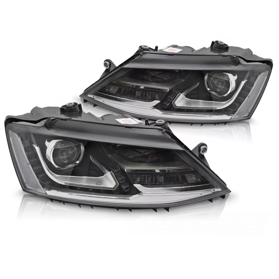 Fari LED con Luci Diurne VW Jetta Vi 2011-2018