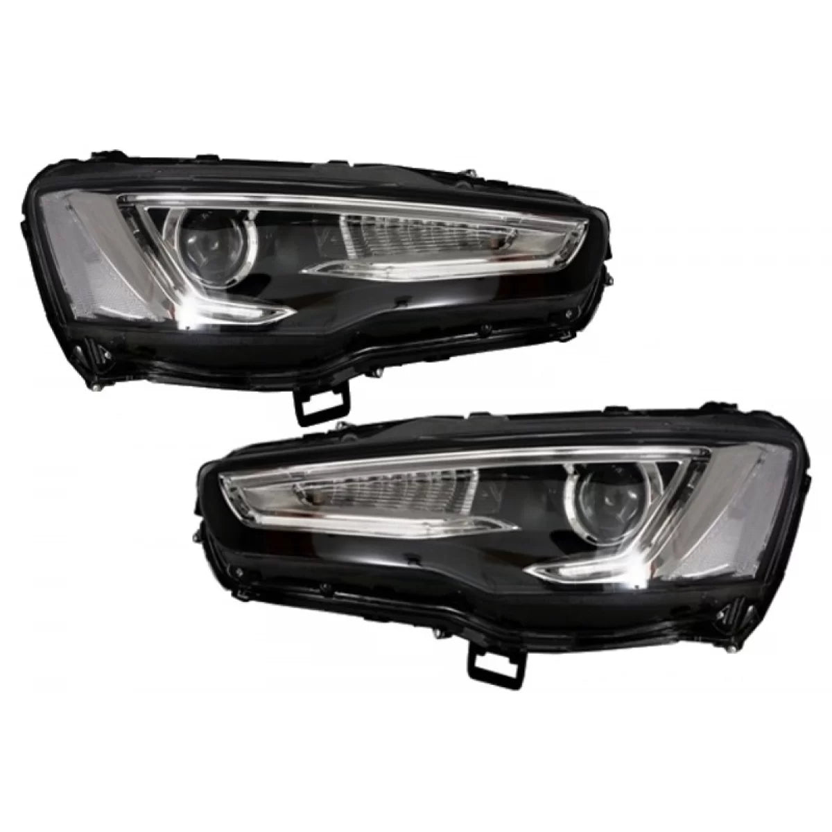 Fari LED con Luci Diurne e Indicatori Dinamici per Mitsubishi Lancer 2007-2017